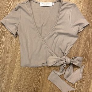 Wrap shirt